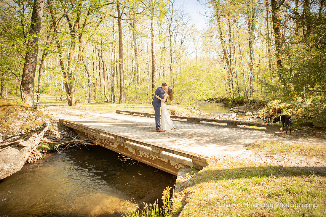 Outdoor Wedding Photos | Asheville Elopement Photographer