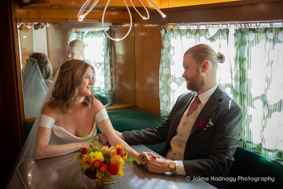 Asheville Wedding Portrait Photography at JuneBug Retro Resort
