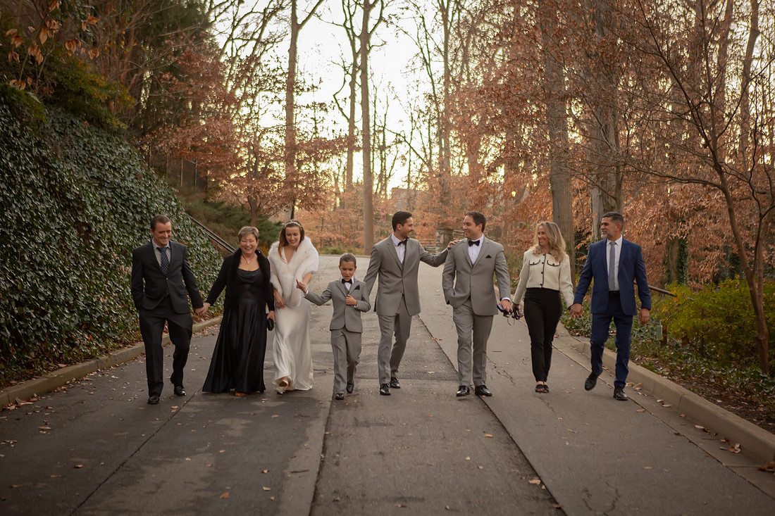 Elopement Photography with Immediate Family