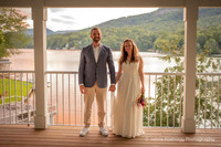 Tabitha & Andrew: Backyard AirBnb Wedding in Lake Lure