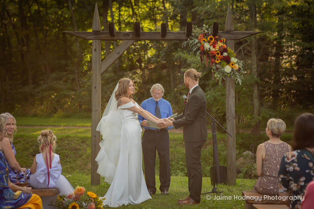 Asheville Wedding Photographer Outdoor Ceremony Photos