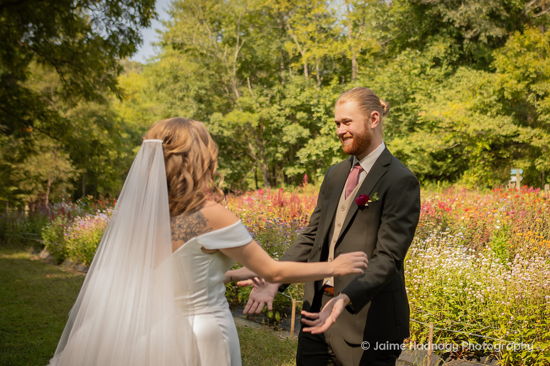 First Look Wedding Photography