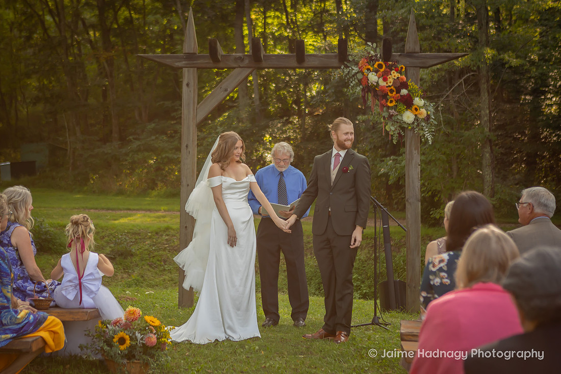 Asheville Wedding Photographer Outdoor Ceremony Photos