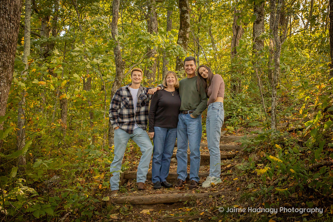 Outdoor Asheville Family Photos