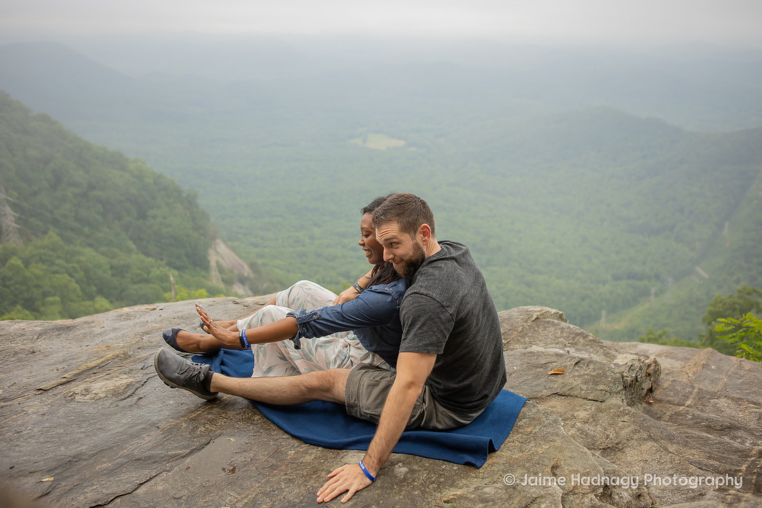 Engagement Photos at Pretty Place Chapel | Asheville Photographer