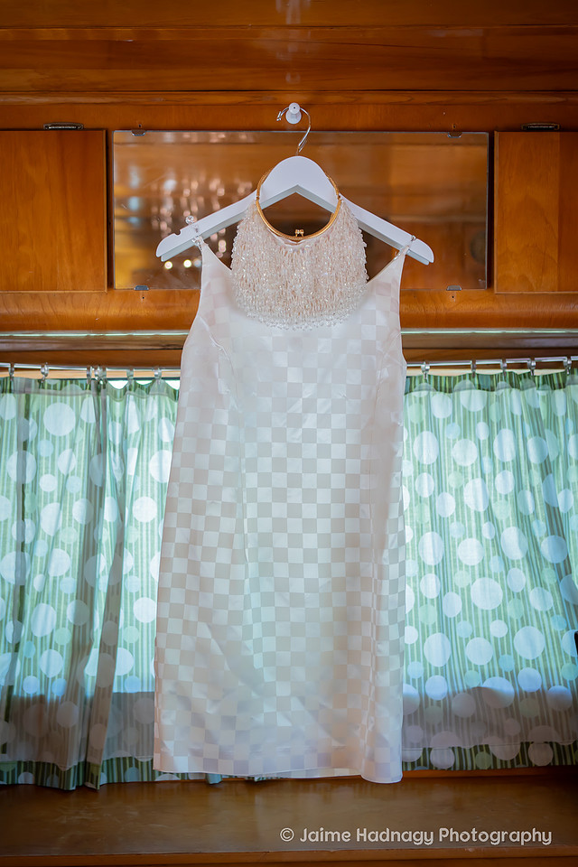 Getting Ready Wedding Photos at JuneBug Retro Resort in Asheville