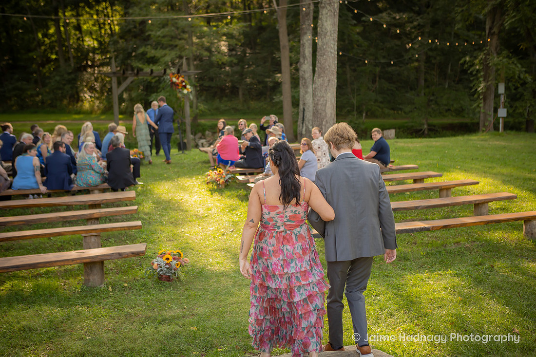 Asheville Wedding Photographer Outdoor Ceremony Photos