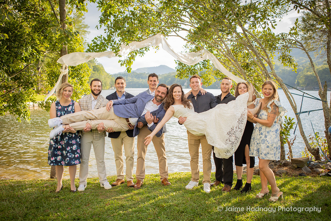 Group Shots After Wedding Family Photos