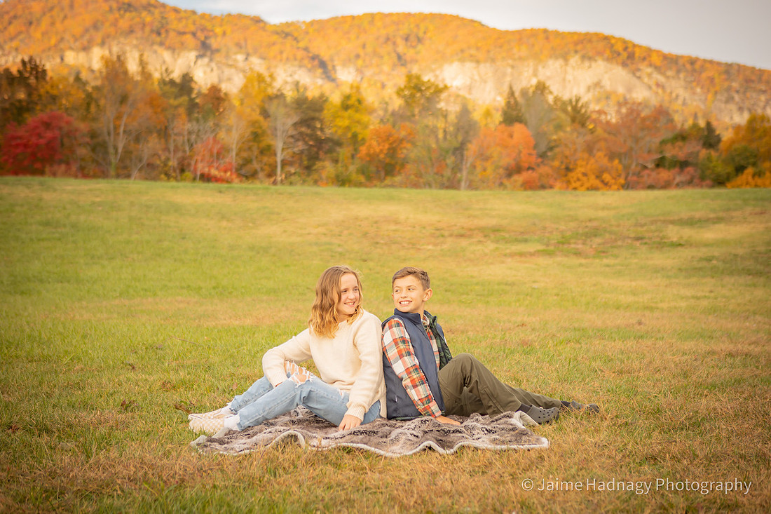 Brother and Sister Kids | Asheville Family Photographer