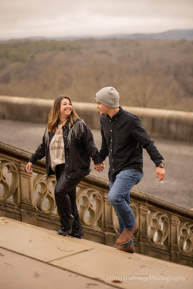 Romantic Engagement Session at Biltmore Estate