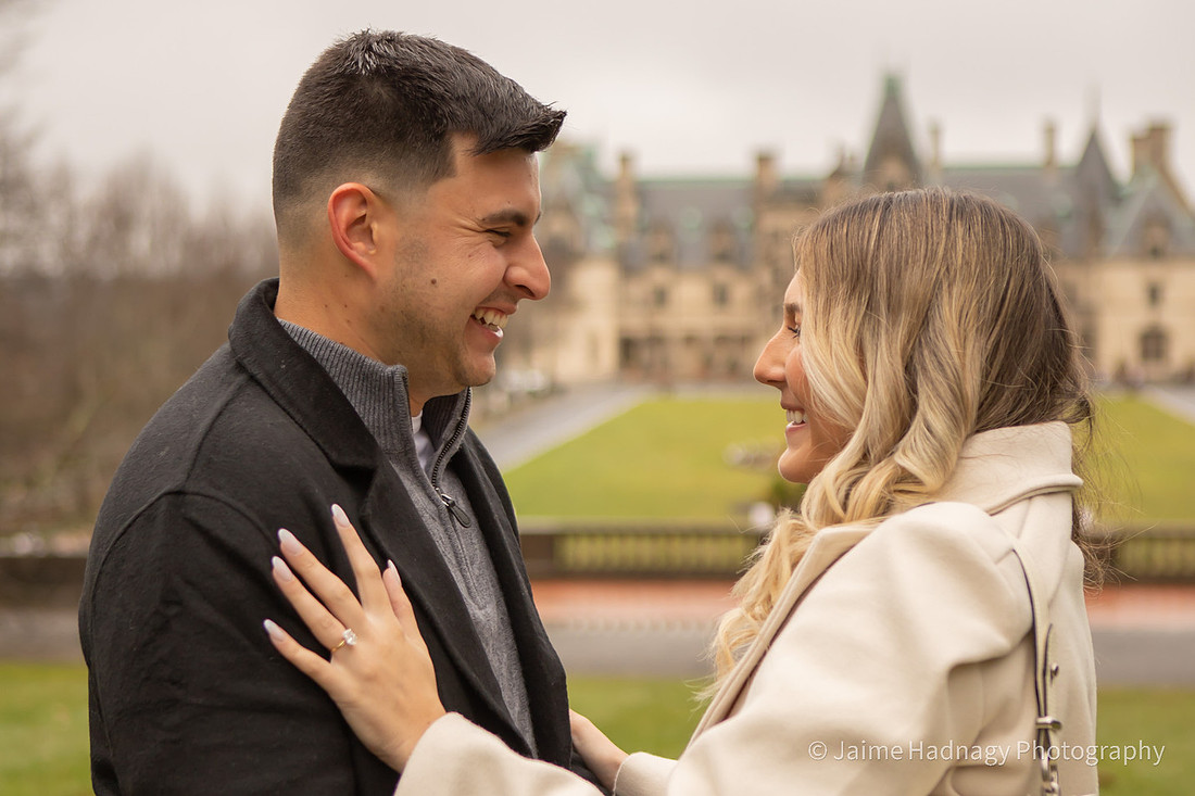 Engagement Photo at Biltmore Estate