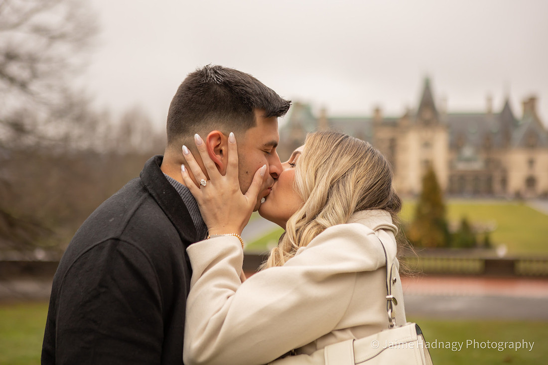 Asheville Proposal Photographer at The Biltmore House