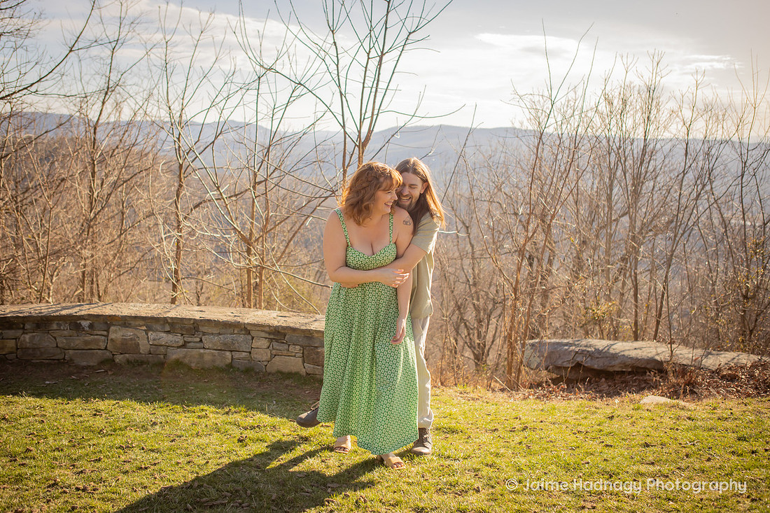 Sweet and Fun Engagement Photos in the Mountains