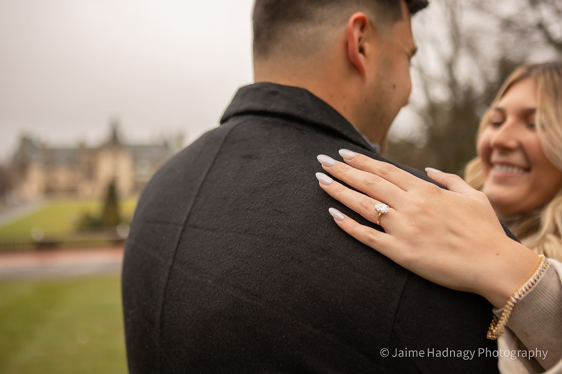 Surprise Proposal Biltmore Estate Photographer