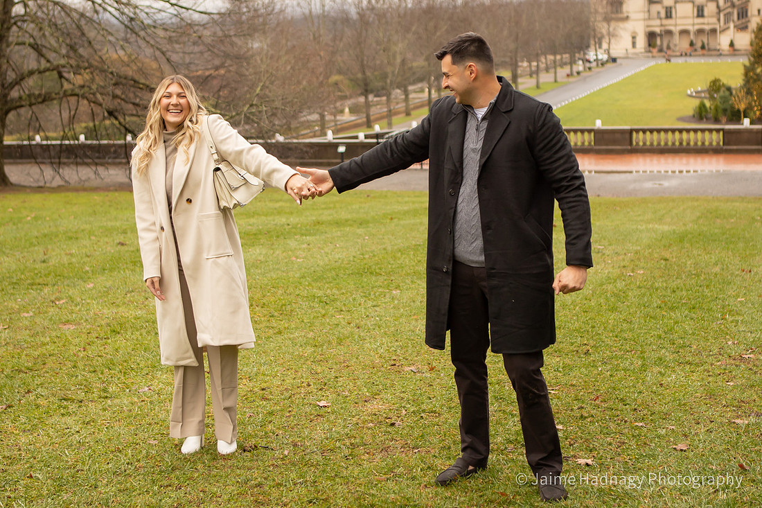 Asheville Proposal Photographer at The Biltmore House