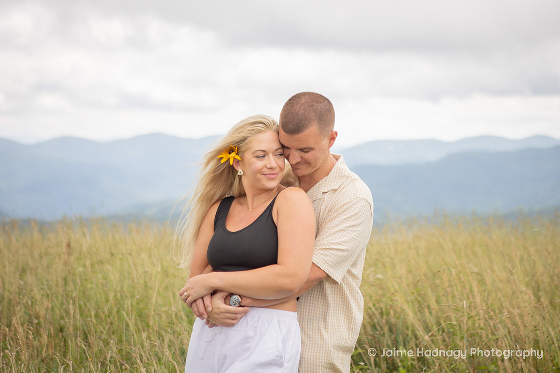 Romantic Hiking Proposal | Asheville Engagement Photographer