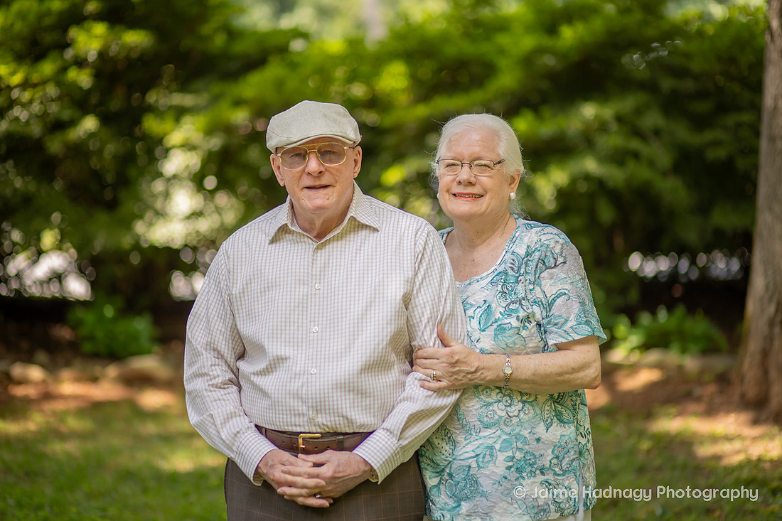 50th Anniversary Portrait | Asheville Family Photographer