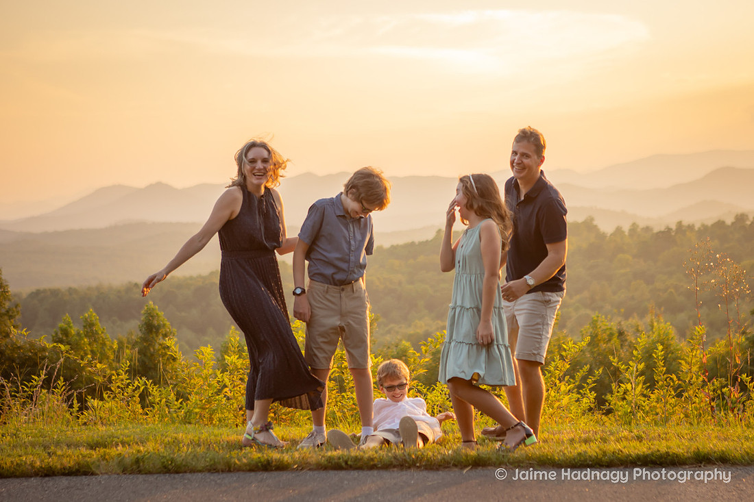 Extended Family Reunion Photos in the Mountains | Asheviile Family Photographer