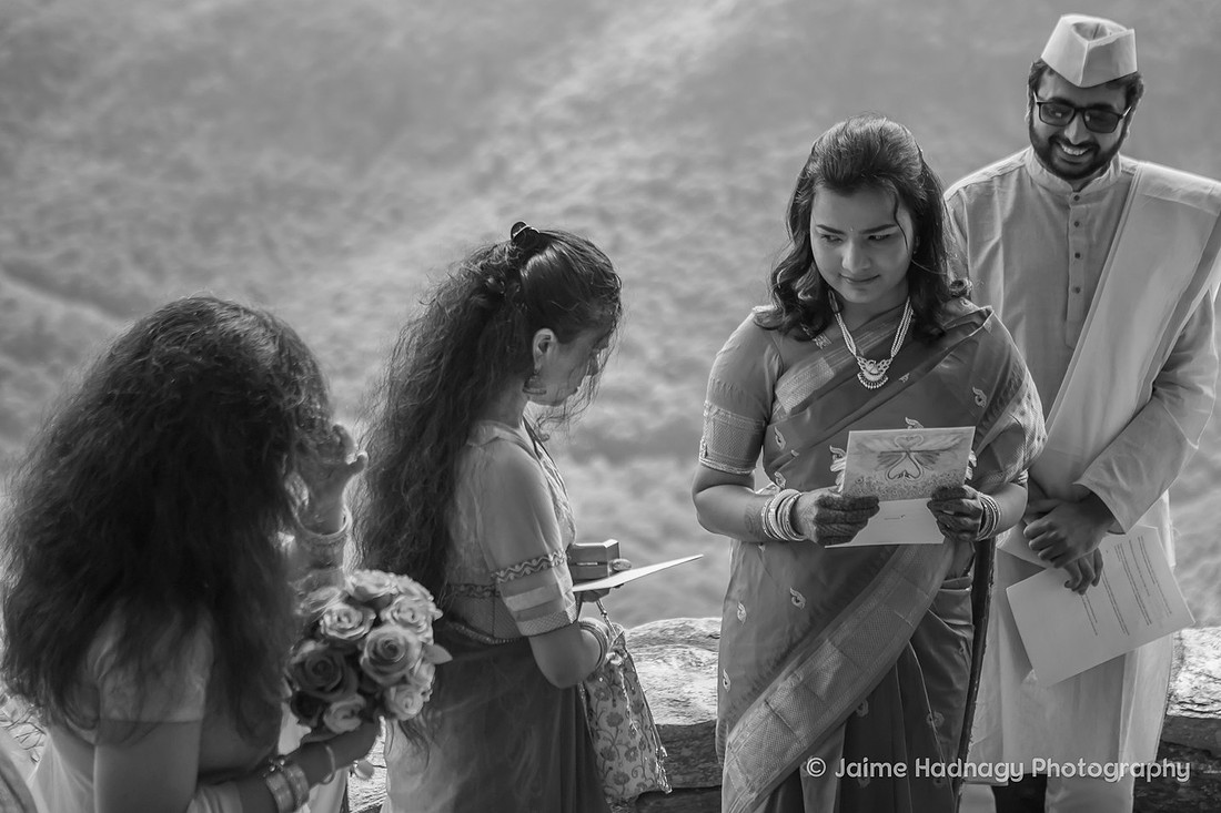 Colorful Micro Indian Wedding Chestoa | Asheville Elopement Photographer