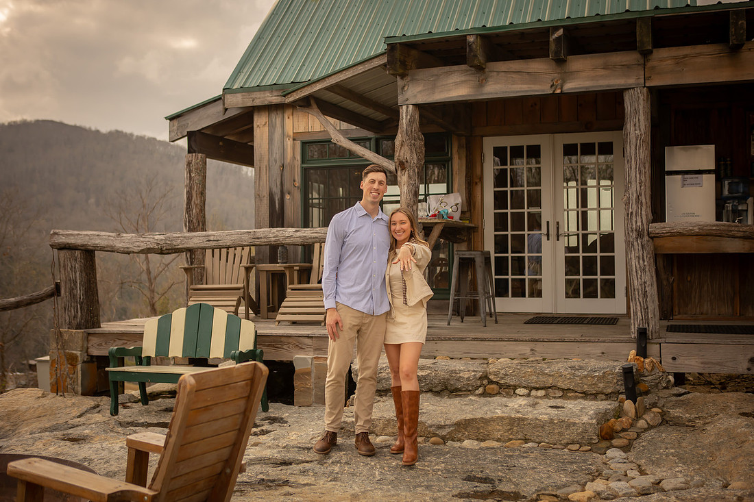 Hendersonville Engagement Photographer Surprise Proposal