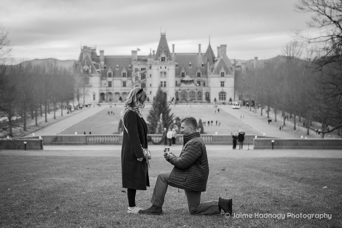 Biltmore Estate Proposal Photographer