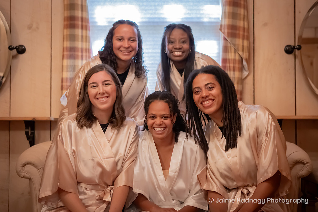 Getting Ready Wedding Photos at the Barn at Tall Oaks Farm | Asheville Photographer