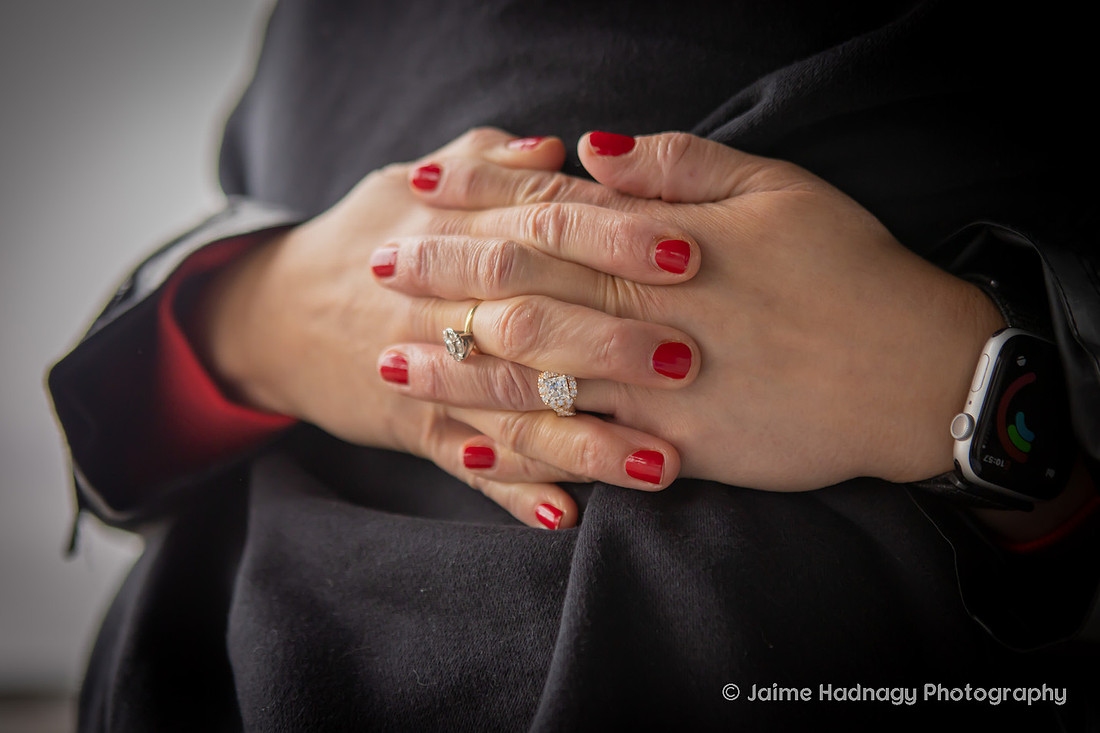 Engagement at Pretty Place in the Rain