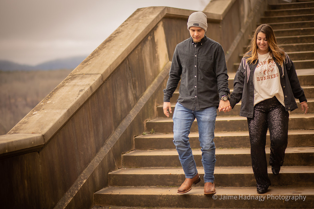 Romantic Engagement Session at Biltmore Estate