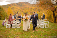 Maria & Max: Fall Mountain Wedding at Engadine Inn & Cabins
