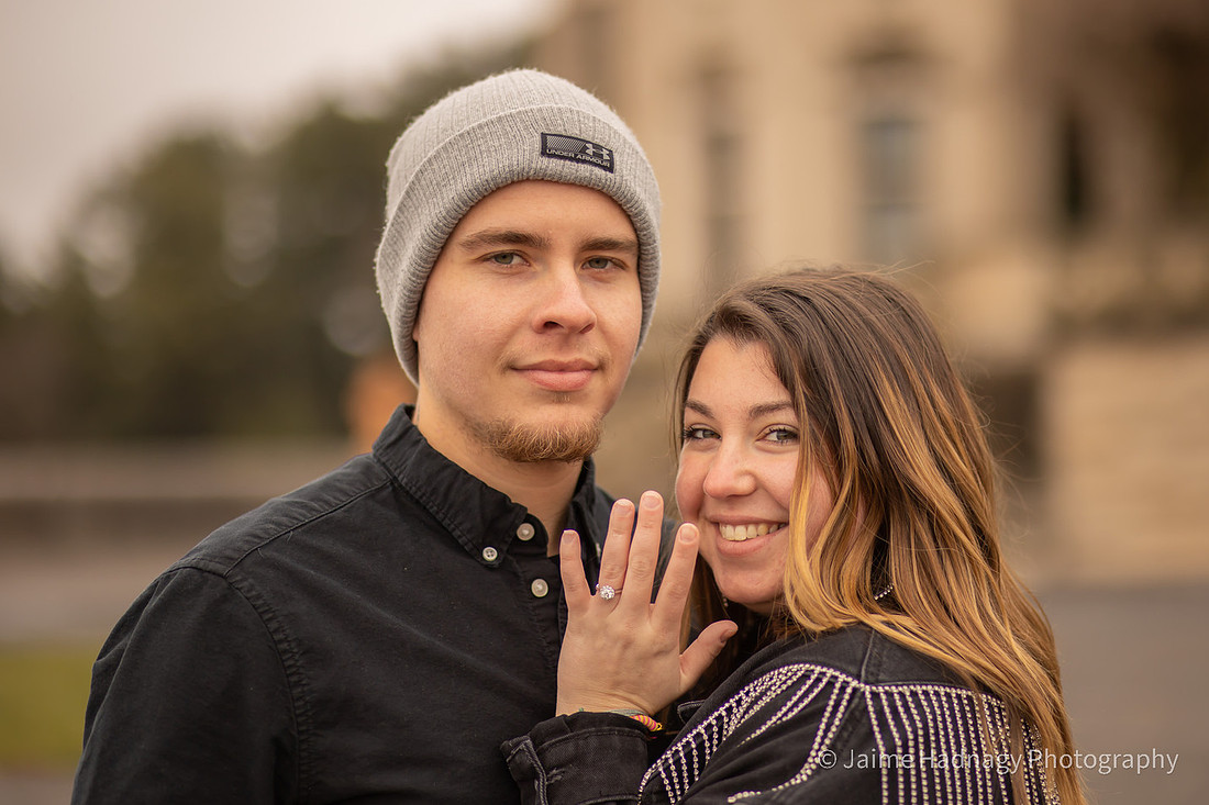 Romantic Engagement Session at Biltmore Estate