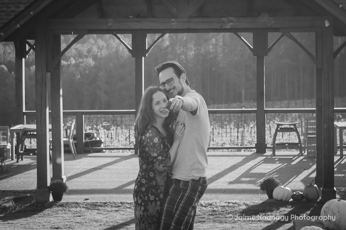 Surprise Proposal at Mountain Brook Vineyards | Asheville Engagement Photographer