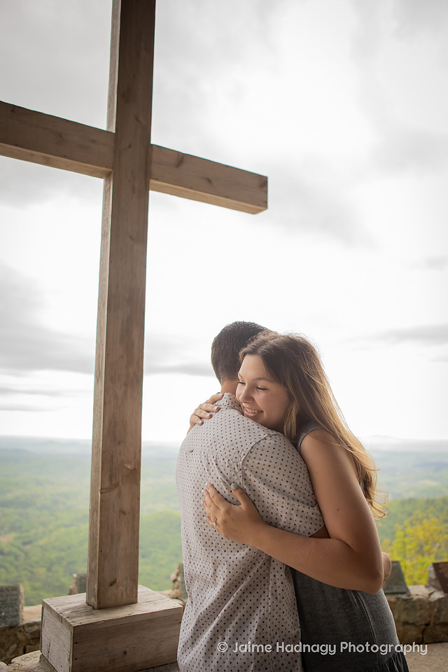 Propose to your girlfriend at Pretty Place Fred W. Symmes Chapel | Engagement Photographer