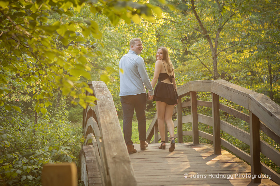 Fairytale Engagement Photos at Botanical Gardens in Asheville | Photography