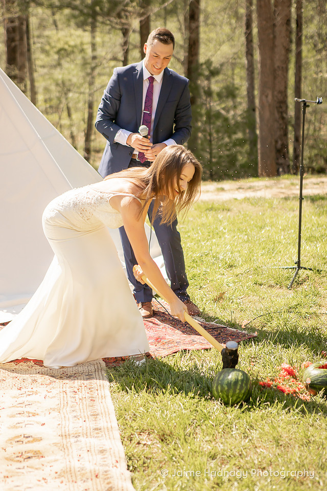 Smashing a Watermelon at Your Wedding