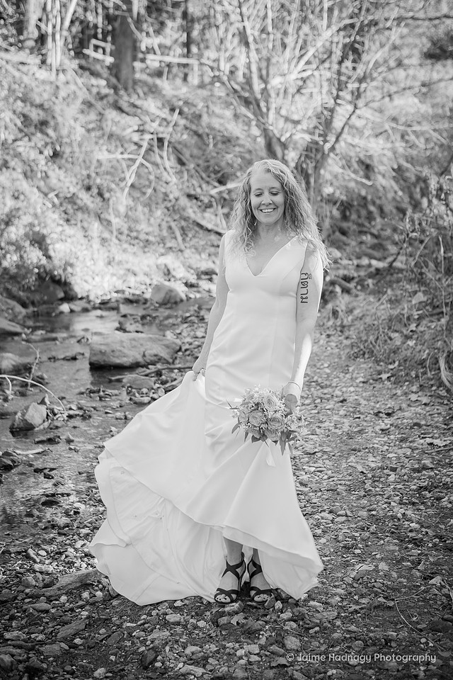 Asheville Bridal Portraits Elopement Photographer