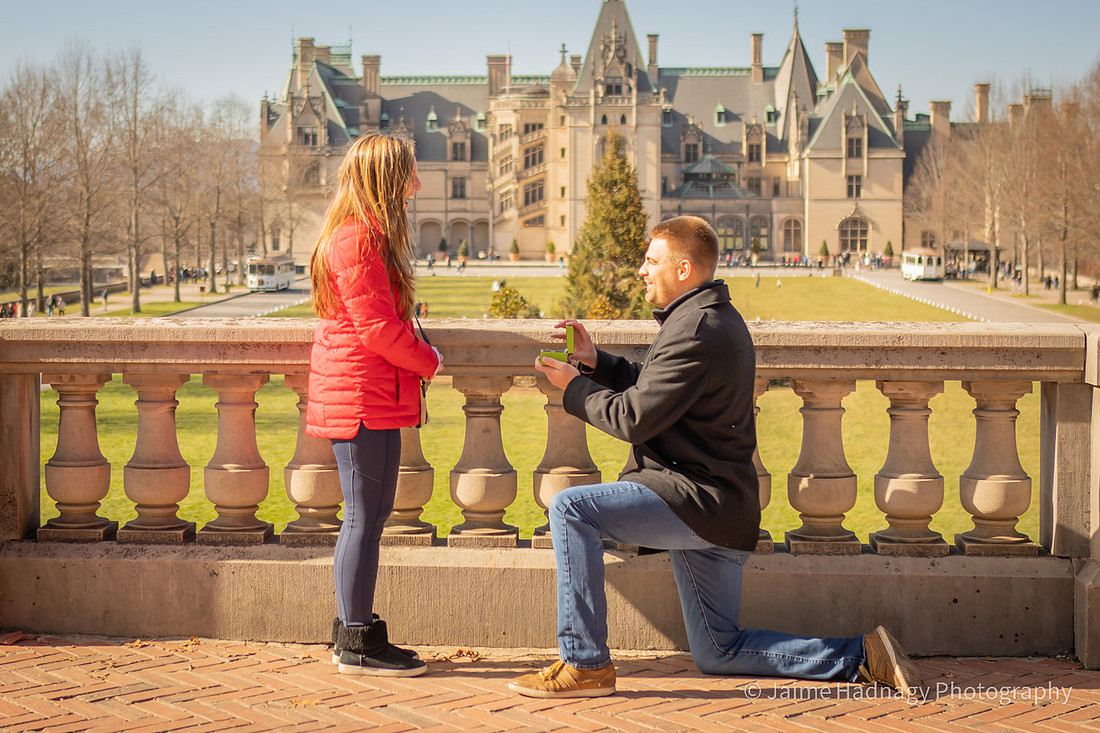 Asheville Photographer Christmas Photos at Biltmore Estate