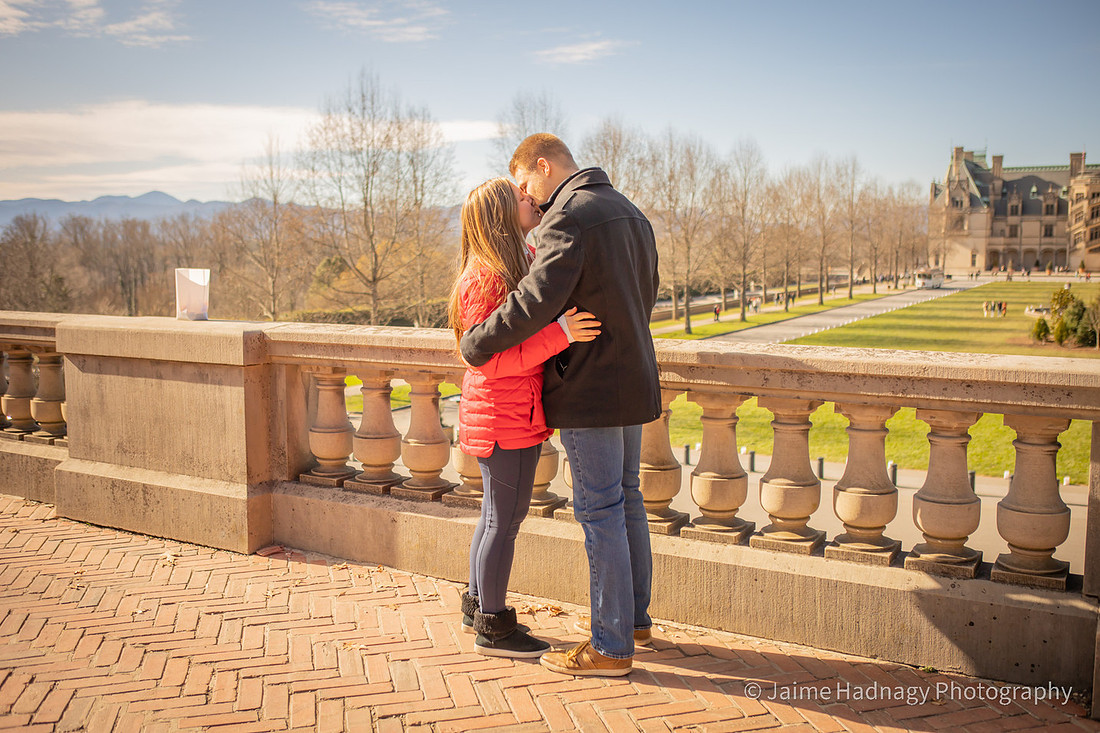 Surprise Proposal at Biltmore Estate | Asheville Engagement Photographer