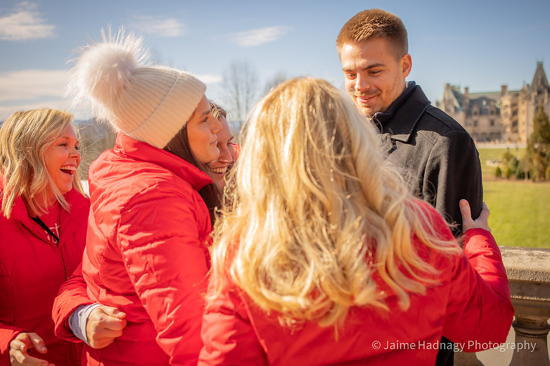 Surprise Proposal at Biltmore Estate | Asheville Engagement Photographer