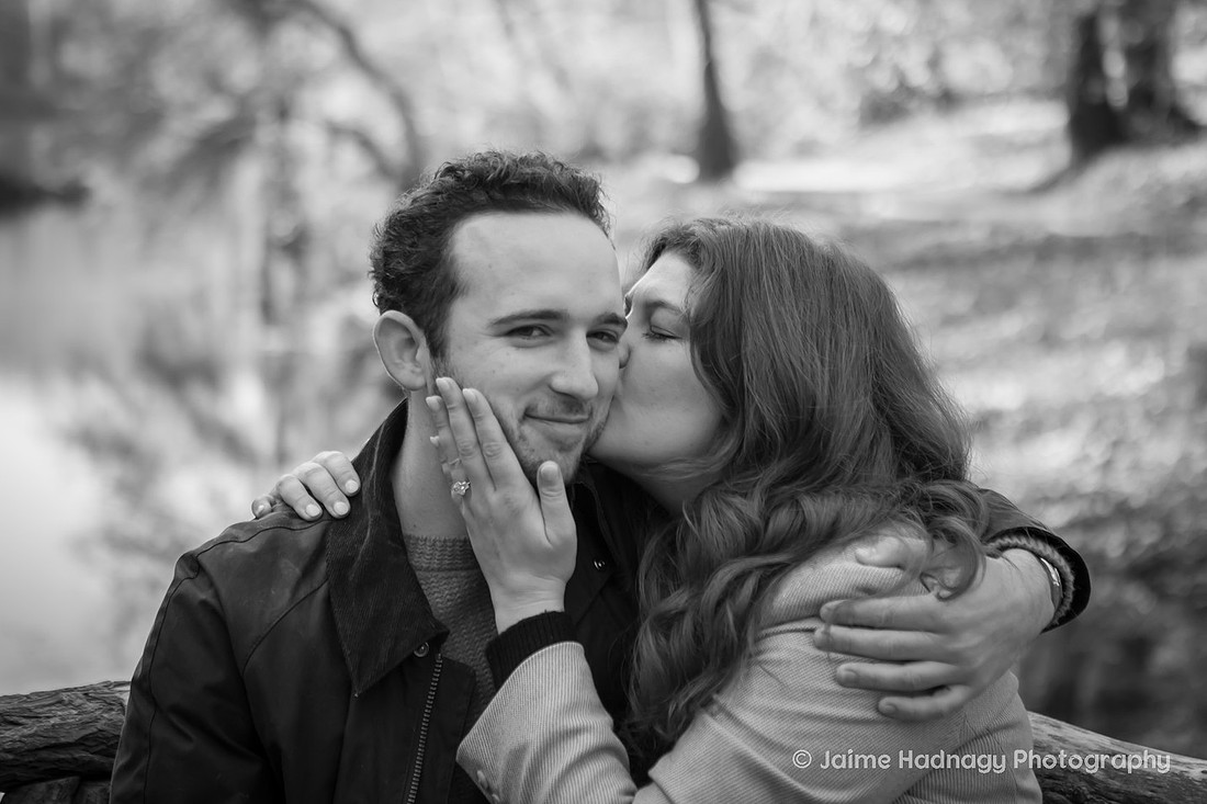 Surprise Proposal at the Biltmore Estate Bass Pond | Asheville Engagement Photographer