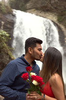 P.K. & Moshami: Surprise Proposal at Looking Glass Falls With Friends
