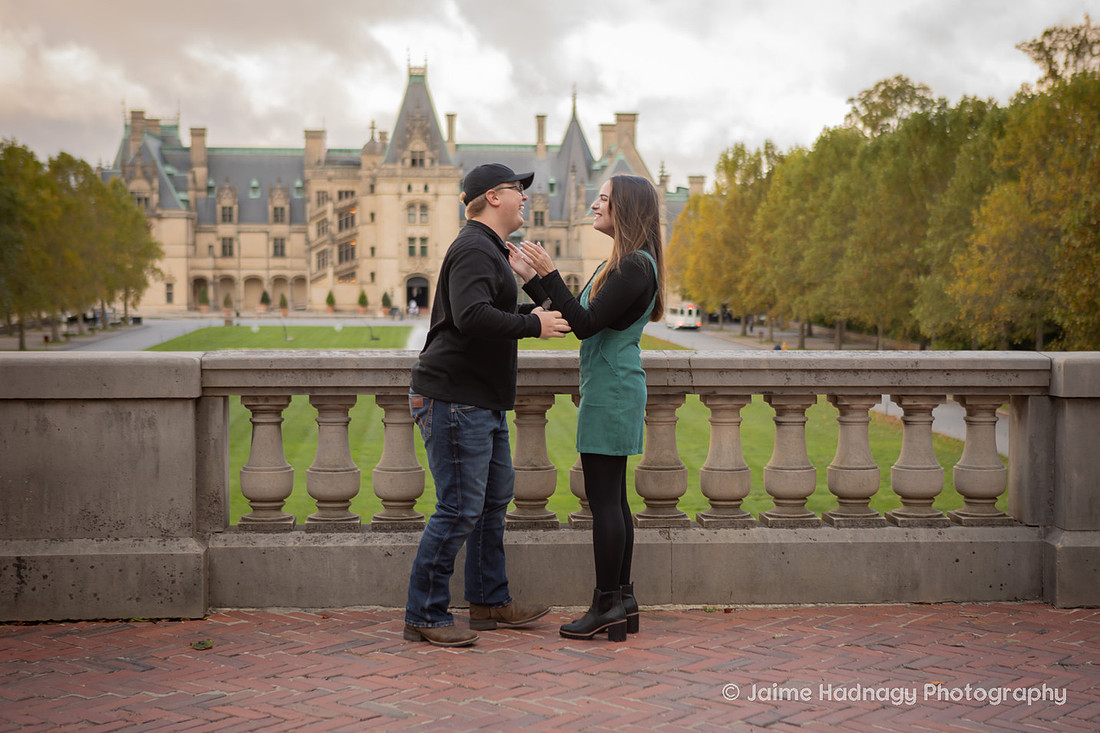 Surprise Proposal at Biltmore Estate