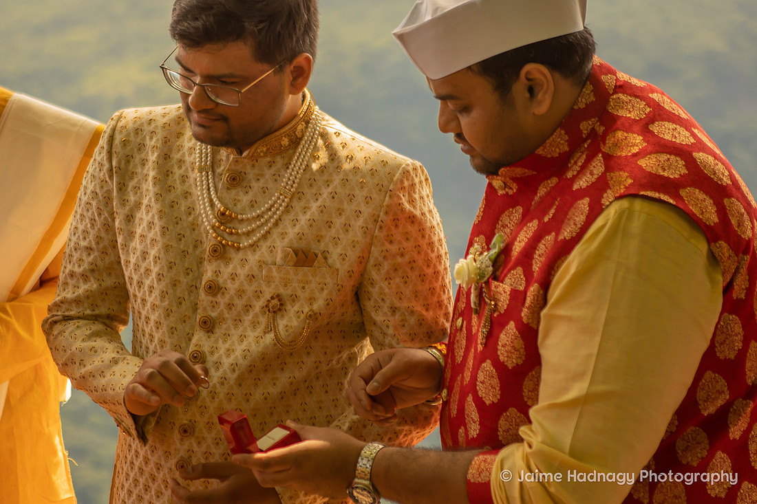Colorful Micro Indian Wedding Chestoa | Asheville Elopement Photographer
