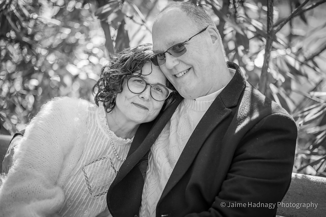 Anniversary Photos in Asheville Botanical Gardens | Couples Photographer