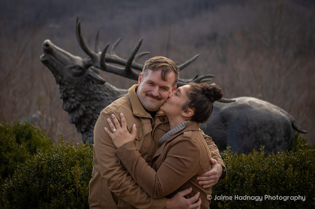 Engaged in Burnsville | WNC Photographer