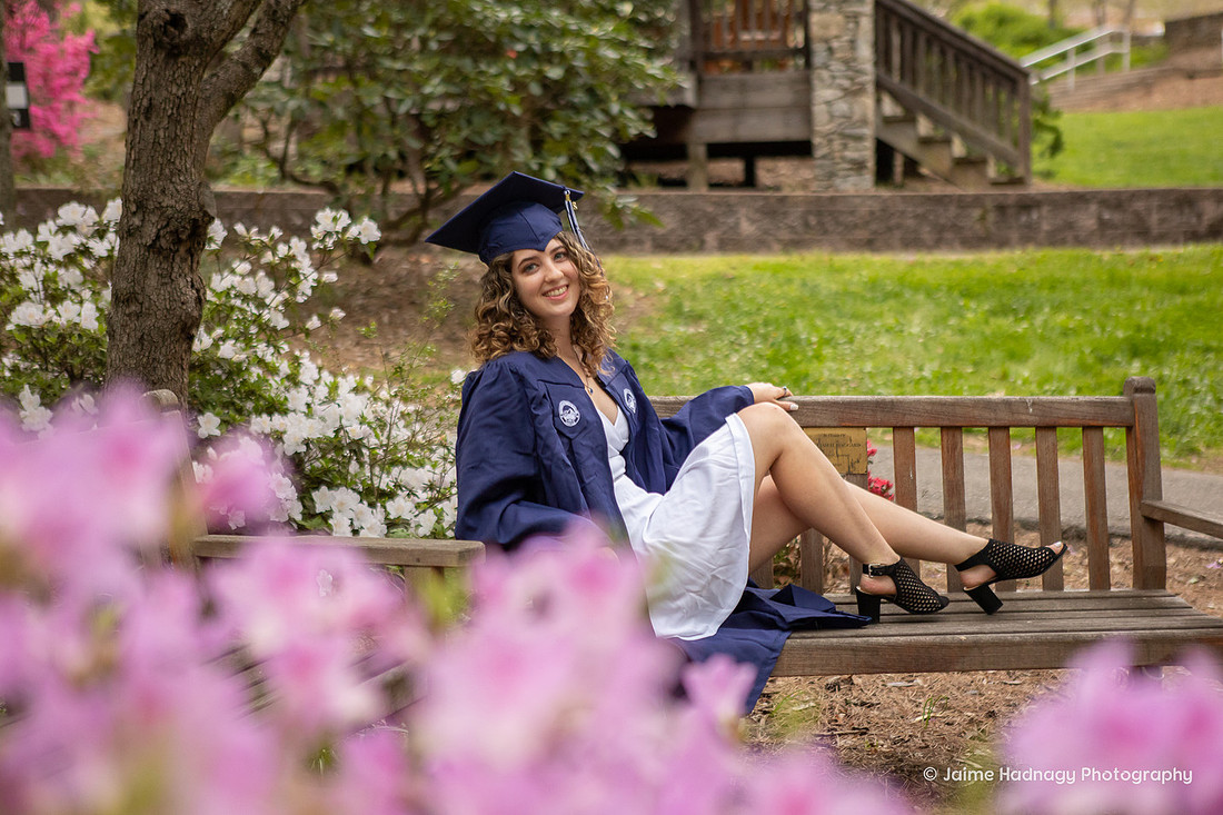 College Senior Graduation Photos | UNC Asheville Portrait Photographer