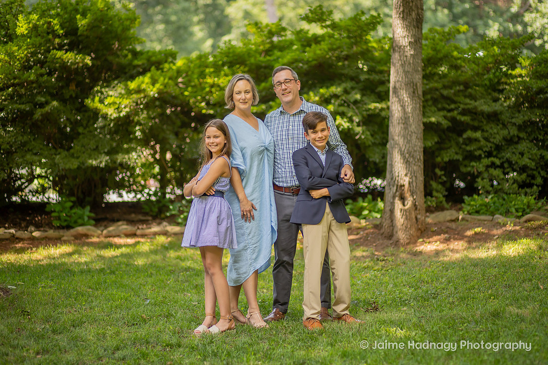 Fun Family Photo Session Outside | Asheville Photographer