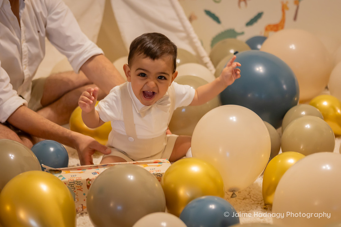 One Year Old Cake Smash Photoshoot | Asheville Baby Photographer