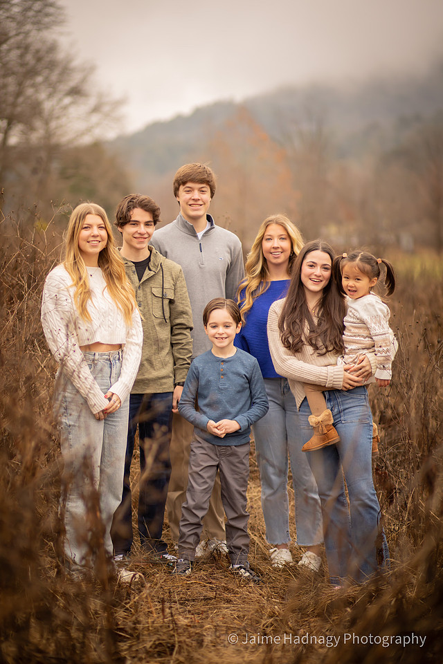 Wintertime Family Photos Christmas Week | Asheville Photographer