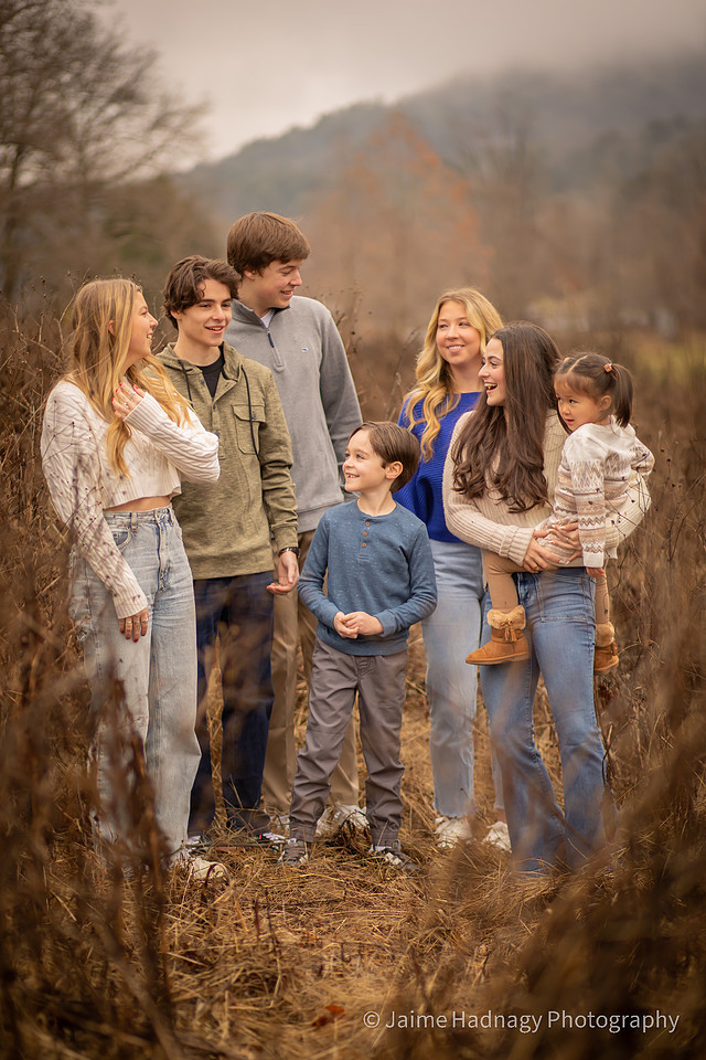 Wintertime Family Photos Christmas Week | Asheville Photographer