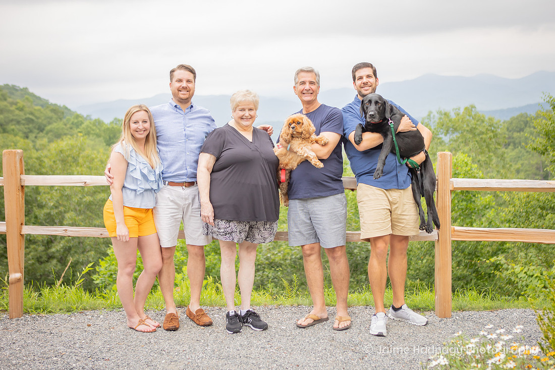 Great Fun Family Photogaphy Session in the Mountains Western NC